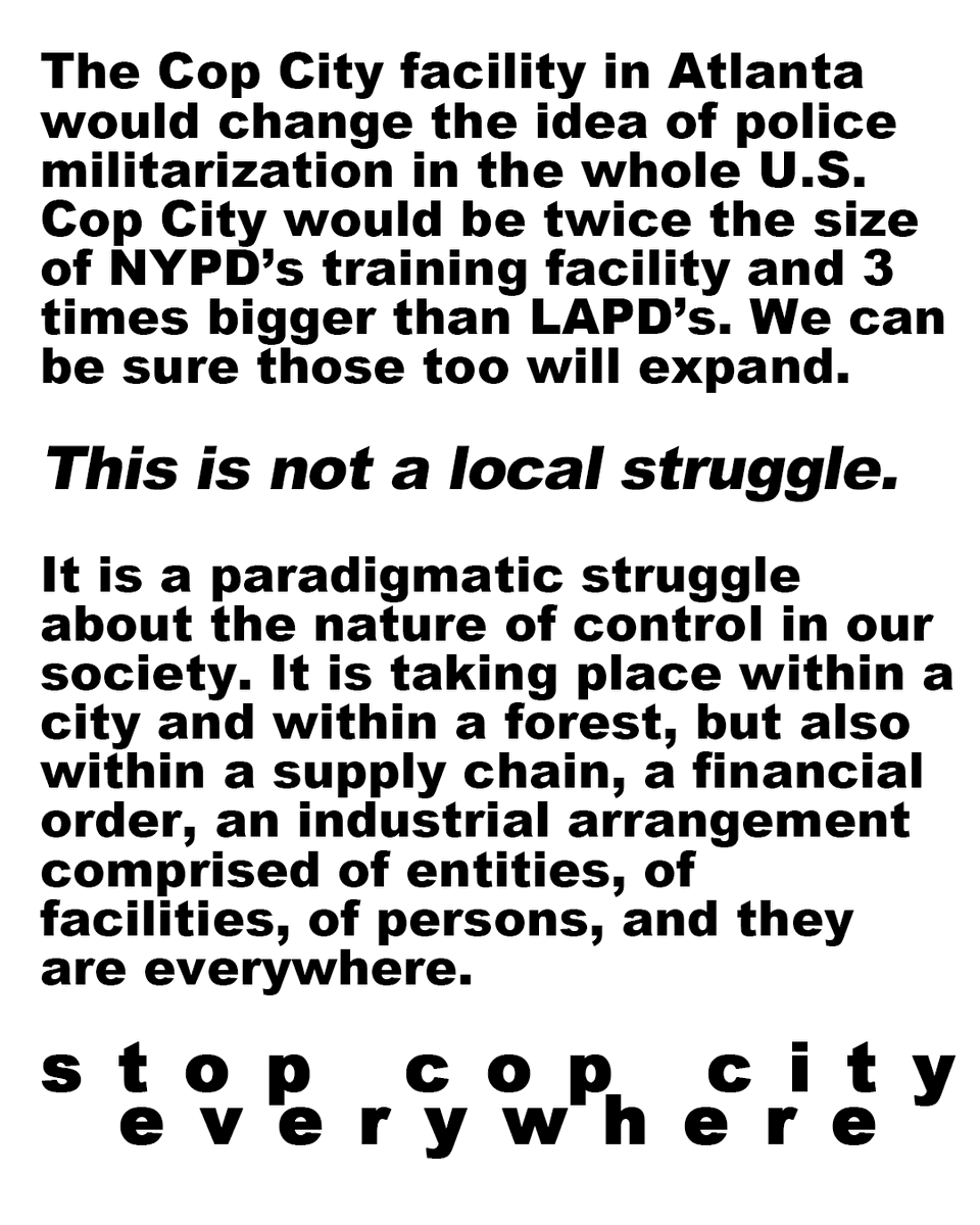 Defend the Atlanta Forest/Stop Cop City tweet media