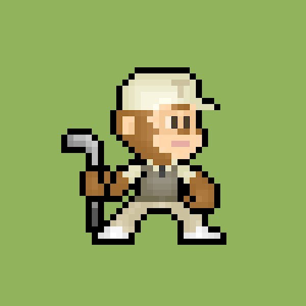 DenverKoenig1's tweet image. Big shoutout to @8bitTeeTimeNFT for the airdrop. TeeTime Monkey" by @Crypto8bit1