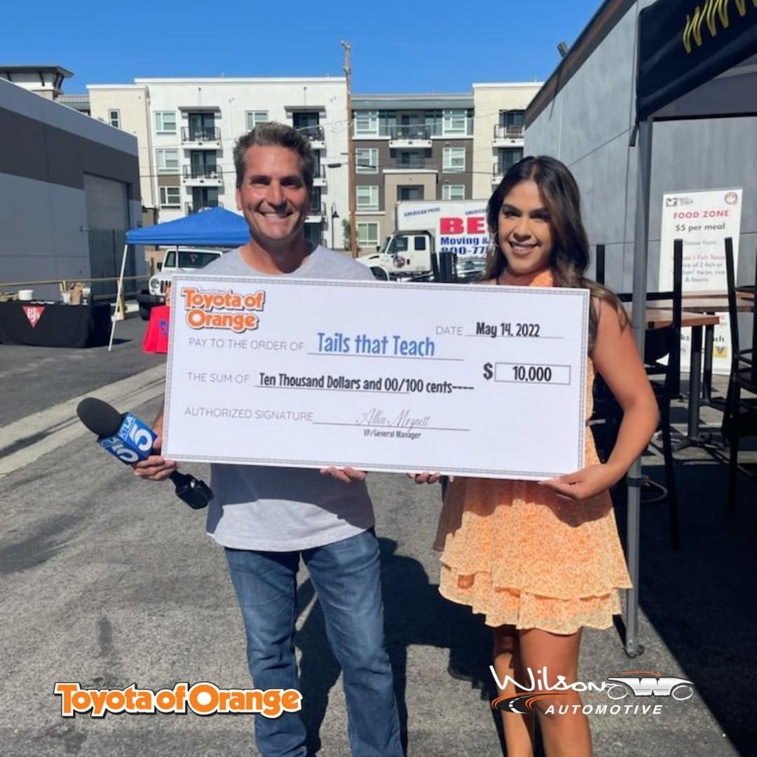 wilsonautocars's tweet photo. Our Wilson Automotive family supports the wonderful mission of @tailsthatteach in saving the lives of animals and changing children's lives. ❤️
#nationalrescuedogday #tailsthatteach #totherescue #toyotaoforange #WilsonAutomotive https://t.co/9E1O7P4tHx