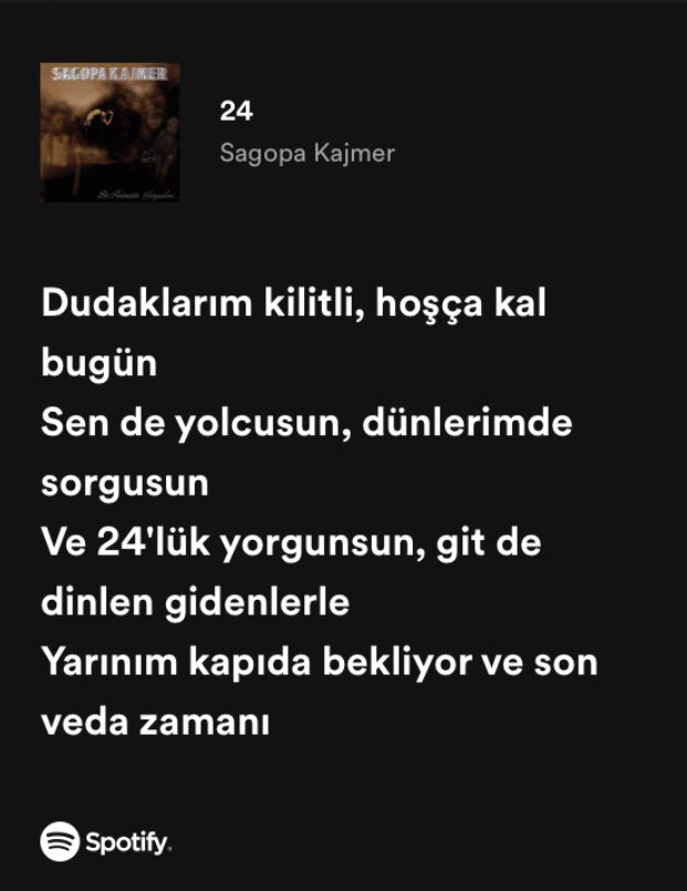 Elveda 24 yaşım.