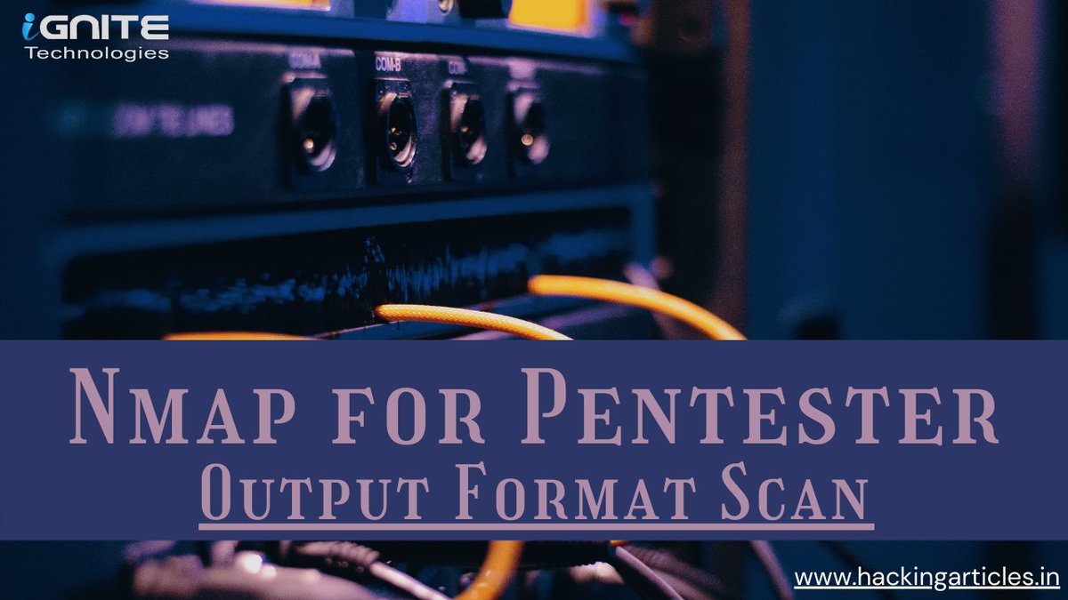 hackinarticles's tweet image. Best of Nmap Tutorial

Host Discovery
hackingarticles.in/nmap-for-pente…

Output Scan
hackingarticles.in/nmap-for-pente…

Vulnerability Scan
hackingarticles.in/nmap-for-pente…

Password Cracking
hackingarticles.in/nmap-for-pente…

#infosec #cybersecurity #cybersecuritytips  #pentesting #oscp #redteam  #informationsecurity