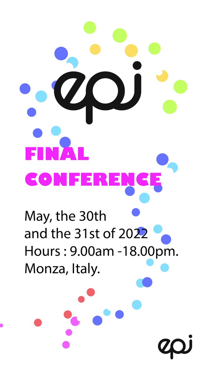 Save The Date!

#epi #epifinalconference