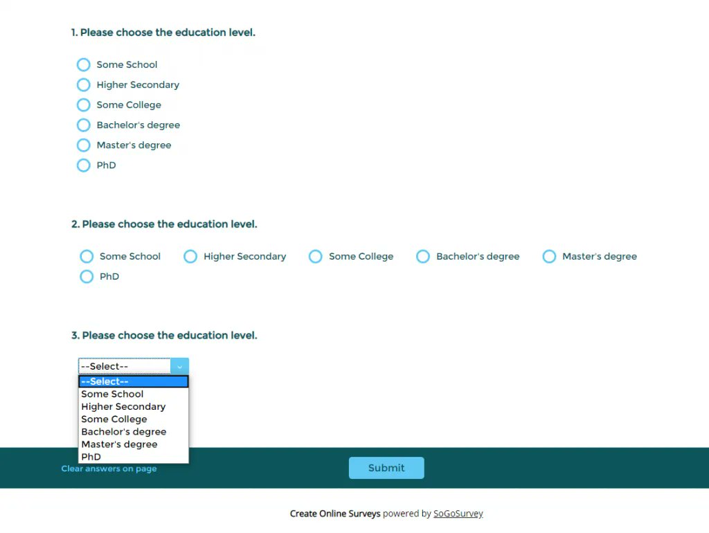 Sogolytics's tweet image. Are your questions optimized for better responses? The right question type can make all the difference! Here&apos;s a look at how to choose the right one for your purpose. buff.ly/3lunLjS
#questiontypes #surveytool #surveythis