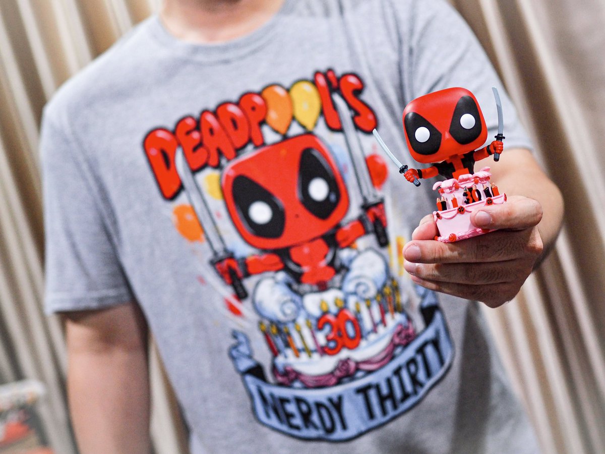 peariiezz's tweet photo. That’s So cool! @originalfunko 

#FunkoPhotoADayChallenge 
The theme for today is #FunkoFashionFriday

#May #Funko #FunkoPop #FunkoTShirt
#FunkoDeadpool #FunkoPopDeadpool
#FunkoFunaticTH #FunkoCollector
#FFTHPhotoADay #Deadpool https://t.co/BiHnDjln3x