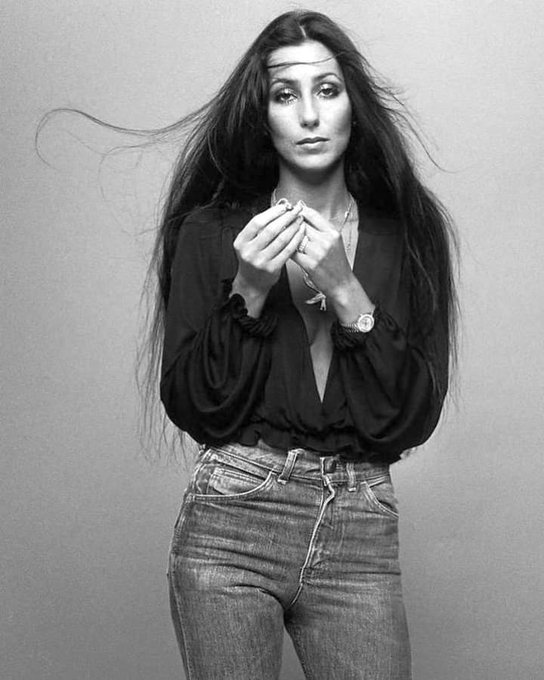 Happy Birthday to Cher who turns 76 today!  Pictured here back in the day. 