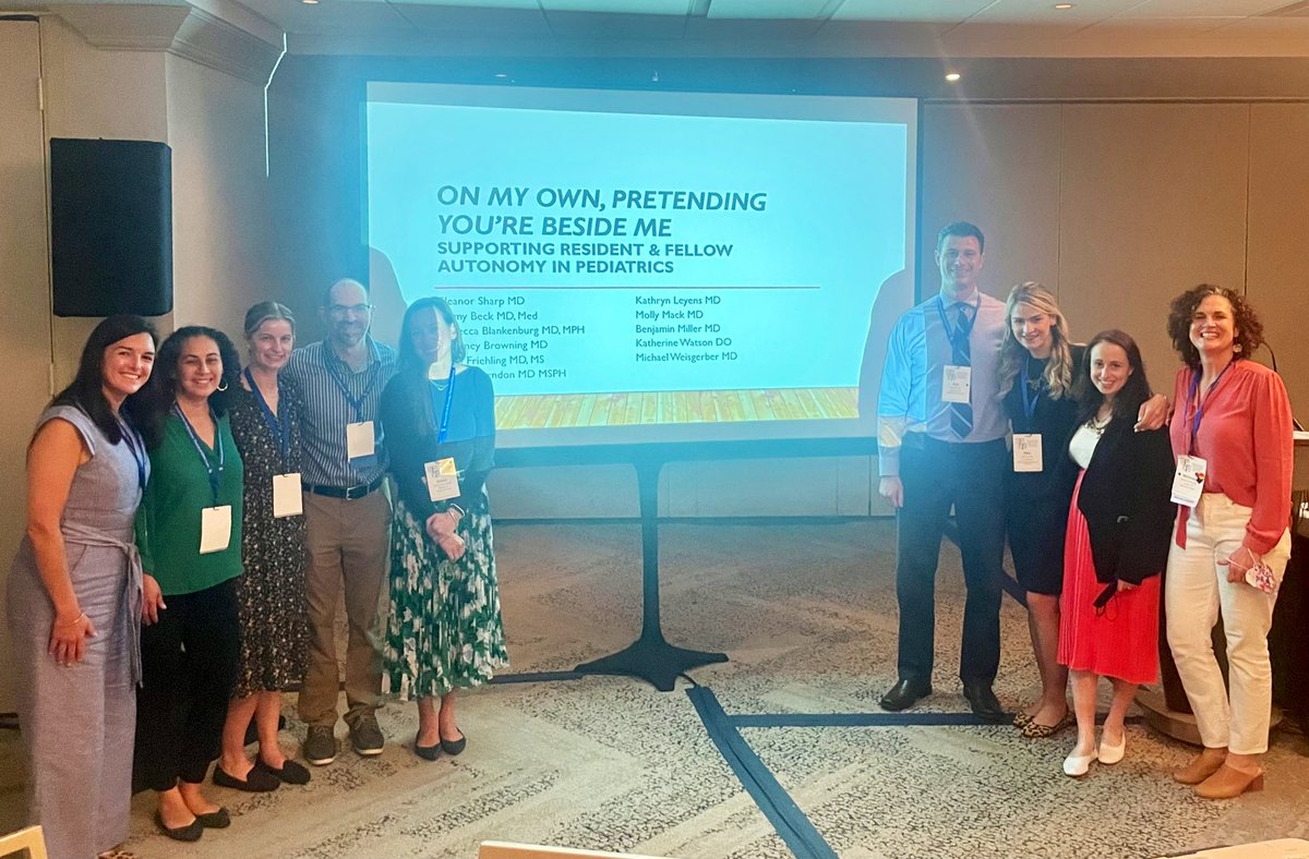 Eleanor Sharp MD MS (@esharpmd) on Twitter photo so thankful to have this ⭐️🔥🎸 team ‘beside me’ to present our #appd2022 workshop on promoting trainee autonomy!
thanks <a href="/APPDconnect/">APPD</a> <a href="/DrFriehling/">Erika Friehling</a> <a href="/Kate_intheBurgh/">Katherine Watson</a> <a href="/alisonherndonmd/">Alison Herndon</a> @whittyb98 <a href="/KathrynLeyens/">Kathryn Leyens</a> <a href="/residentsofchp/">CHP Pediatrics Residency</a> for filling my #MedEd cup! ☕️ so thankful to have this ⭐️🔥🎸 team ‘beside me’ to present our #appd2022 workshop on promoting trainee autonomy!
thanks <a href="/APPDconnect/">APPD</a> <a href="/DrFriehling/">Erika Friehling</a> <a href="/Kate_intheBurgh/">Katherine Watson</a> <a href="/alisonherndonmd/">Alison Herndon</a> @whittyb98 <a href="/KathrynLeyens/">Kathryn Leyens</a> <a href="/residentsofchp/">CHP Pediatrics Residency</a> for filling my #MedEd cup! ☕️