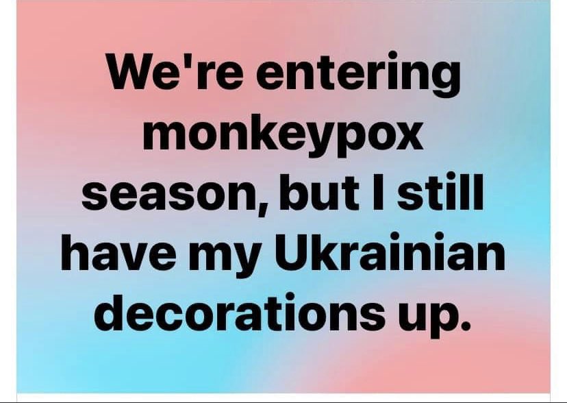 cheffreedom242's tweet photo. Must continue the campaign of fear… to ensure ballot harvesting, ballot box stuffing and rigged elections by the left! #scamdemics #leftismiscancer #libtards #liberalsarementallyill #monkeypocks2022 https://t.co/vYa8sPQxCn