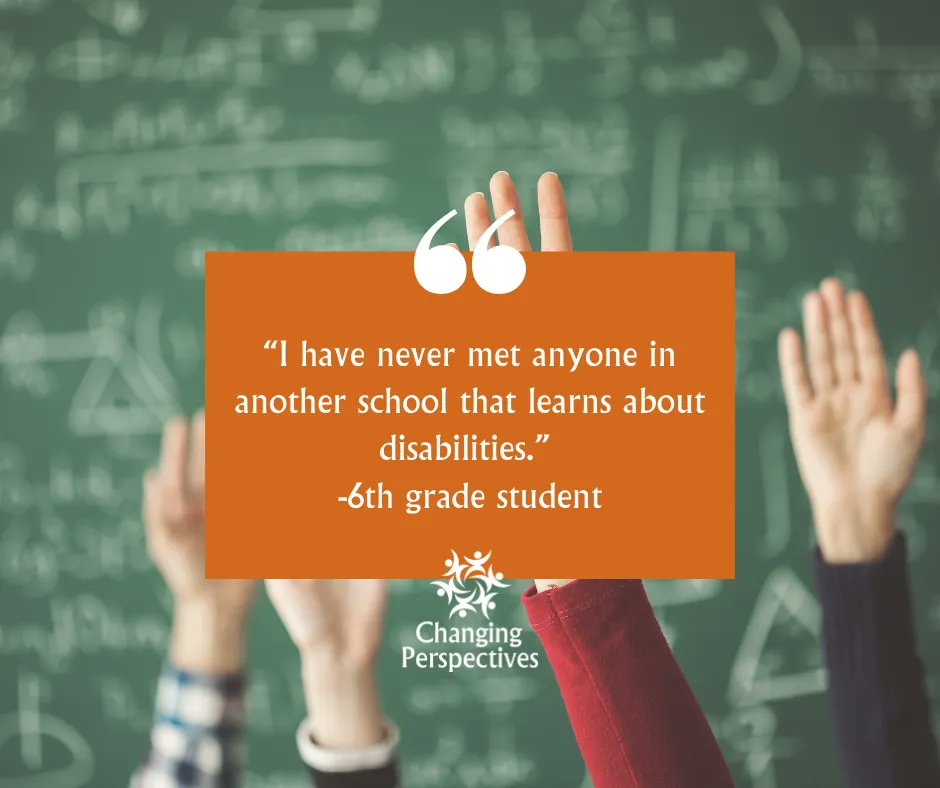 ChangingPerspe1's tweet image. #disabilityawareness #personfirstlanguage #understandingothers #understandourselves #empathy #buildempathy #buildunderstanding #smartstudents #supportstudents #SEL #socialemotionallearning #supporteducators #changingperspectivesnow #understanding #schools #students #educators