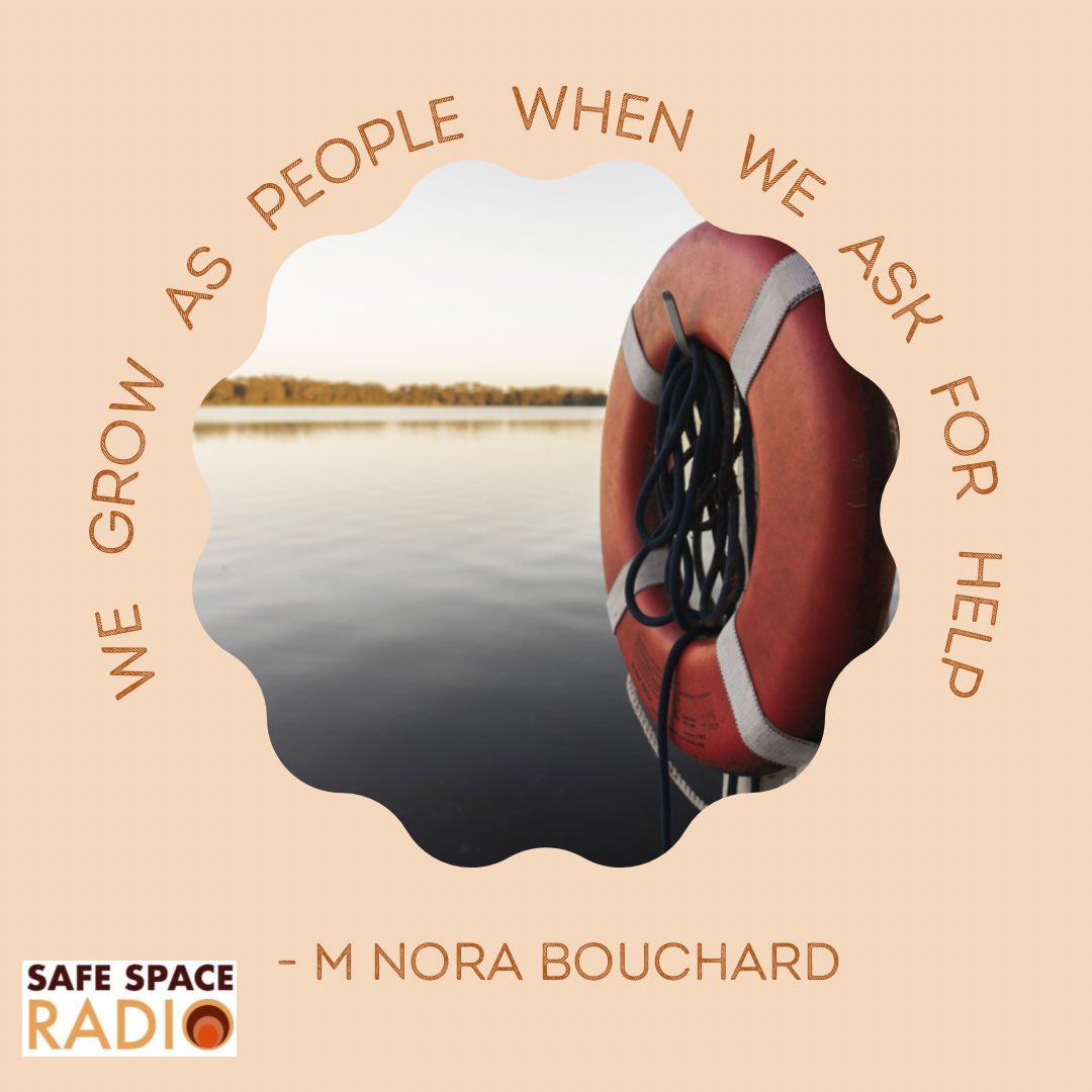 Why is it so hard to admit when we need something from another person? This hour long program touches on this and the surprising effects that sharing our vulnerability can have on our mental health. Find the episode here: safespaceradio.com/asking-for-hel…

#mentalhealthawarenessmonth