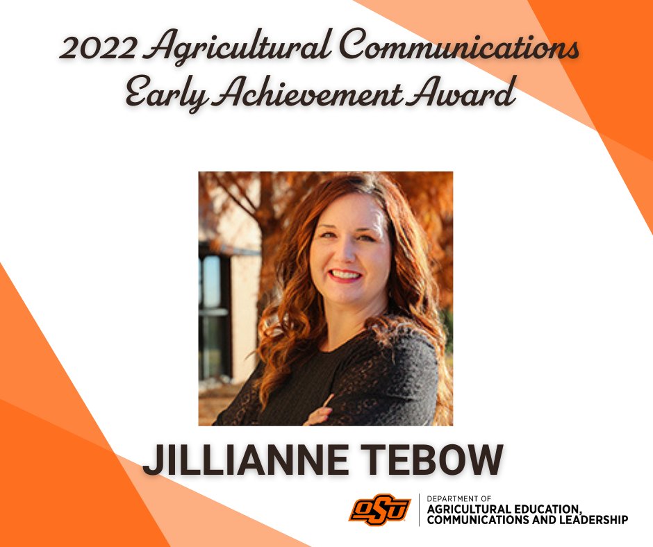 🎉Congratulations to Brooke Clay Taylor for receiving the 2022 Agricultural Communications Early Achievement award!