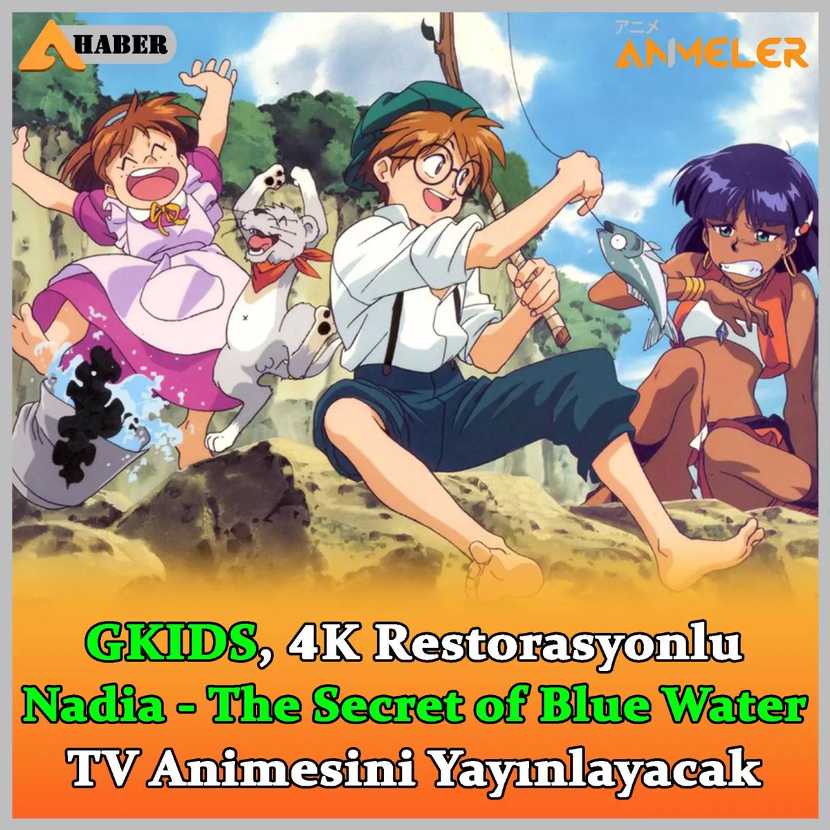 GKIDS, 4K Restorasyonlu Nadia-The Secret of Blue Water TV Animesini Yayınlayacak.

Ayrıntılar için 👉👉 animeler.net