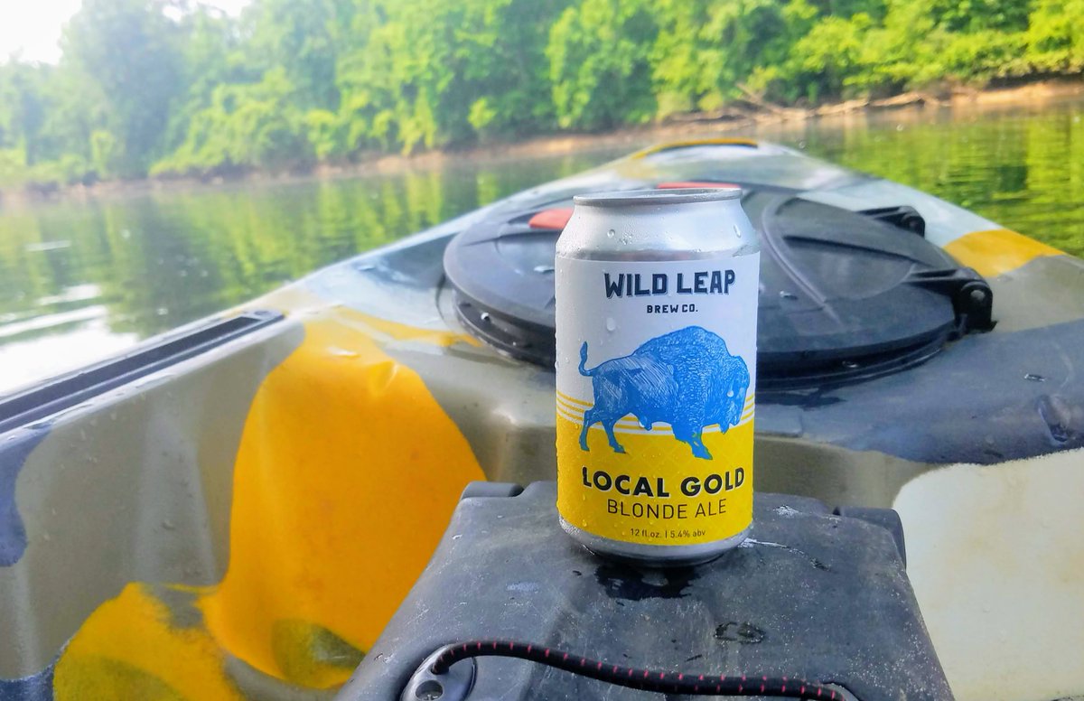 wildleap's tweet photo. That golden time of day. ☀️🚣♂️🍻
#localgold #wildleap #wlbc #gacraftbeer https://t.co/5ALNNqNmDC