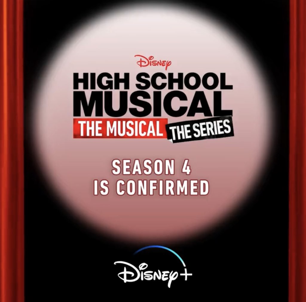 Ahead of season 3, #HSMTMTS has been renewed for a season 4!!! #DisneyBundle