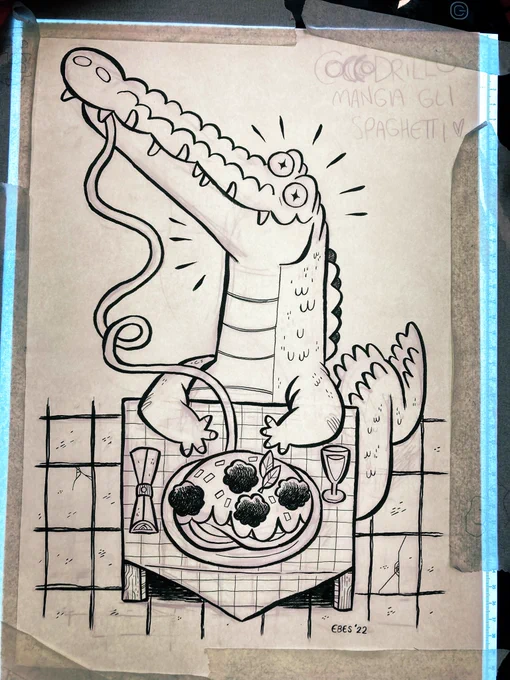 One inked up Italian boy 🇮🇹🐊 