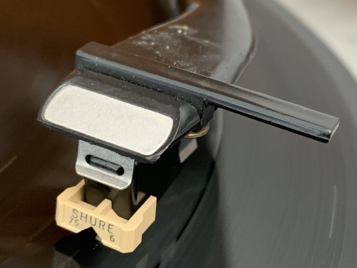 Just found a virtually new Shure M75-6 cartridge in my box of record player spares fitted it to the dynatron cavalcade and it sound amazing! Vinyl with beer on a Friday can’t be beat!