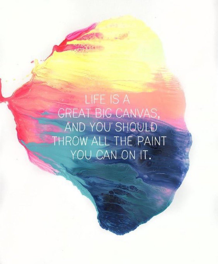 ViceAshlee's tweet photo. What a great thought for a Friday! 🎨 https://t.co/jV2GgNcTCr