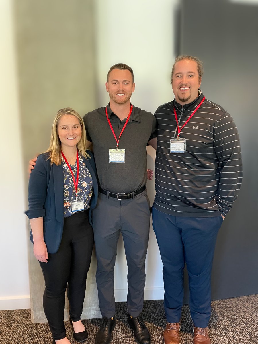plu_kinesiology's tweet photo. Way to go, #TEAMKINS - Dr. Martin, Brett Sandwick, and Zach Willis '19 all presented at the AASP PNW Regional Conference in April! https://t.co/2VdgkW5Wt6