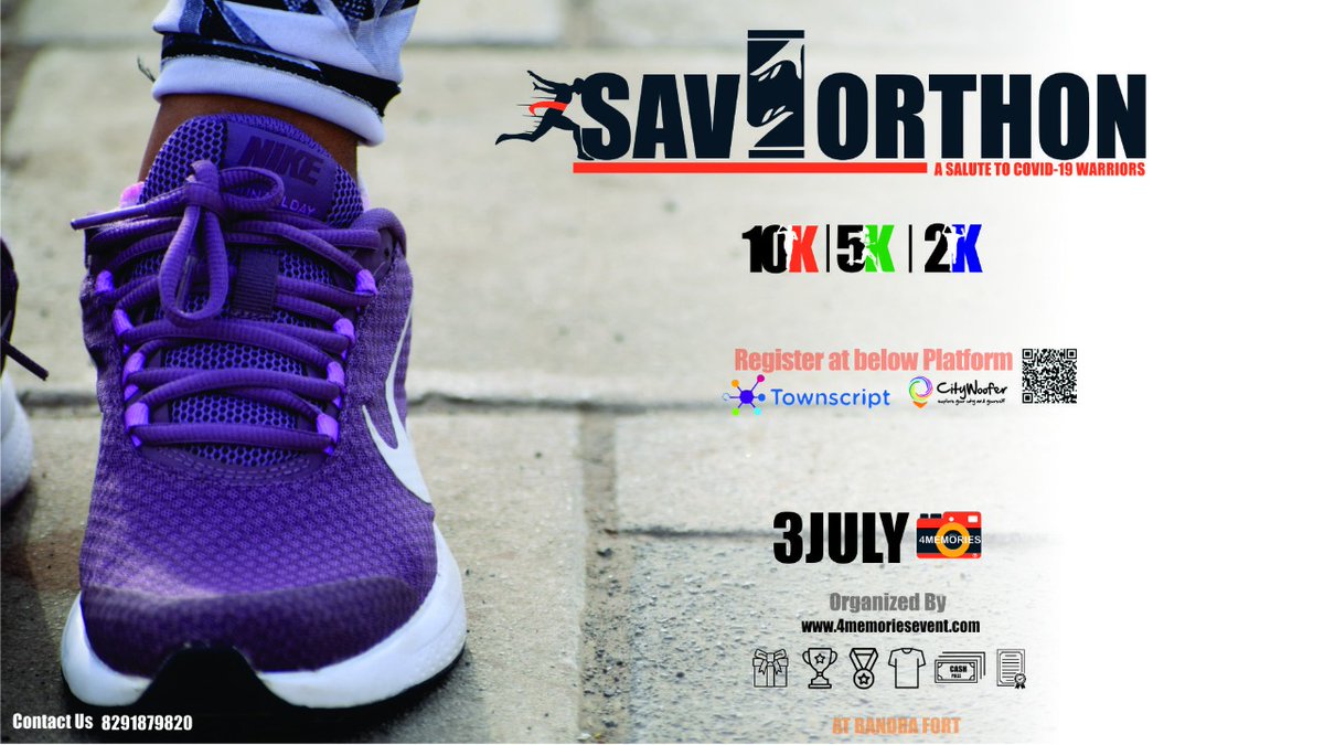 GoGeetaPawar's tweet photo. The wait is over, @4memoriesevent has come up with a Live marathon at #Bandra -Mumbai.
Hurry, registrar yourself as limited slots are available.

Do your registration.Early bird offer till 25th May2022

Townscript: https://t.co/rnGFfbkCXv

#marathon #running #run #runner https://t.co/AbKlRa0oXR