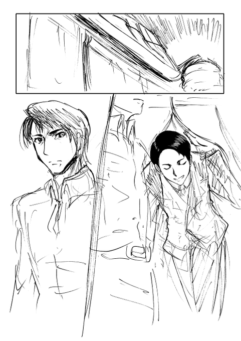 映画見てあのシーンの話何か描きたいなと思って作業してたらこんな時間ですよ。 