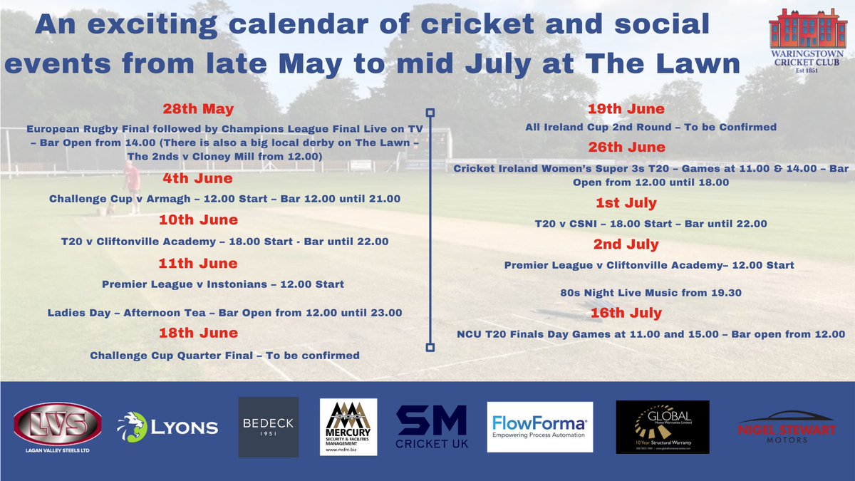 Waringstown CC tweet media