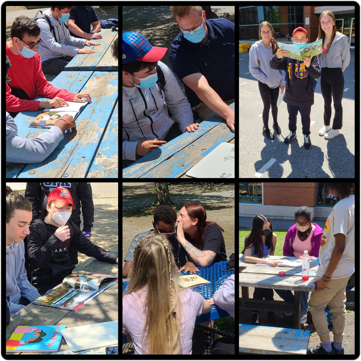 What a busy #FunFriday! Obstacle course with <a href="/MsBungay/">Rebecca Bungay</a> this morning and hanging with our #ReadingBuddies this afternoon with Mrs. O's class. #ocsbBeCollaborative #ocsbBeCommunity
