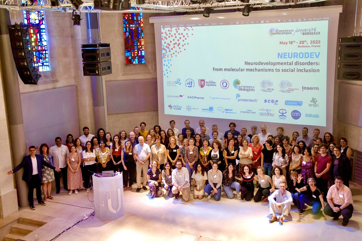 PlanarPolarityT's tweet photo. It's a wrap folks! 3 days of #NeuroDev that were intense and fulfilling at every steps, with a great last roundtable. So many great talks, so much learnt. Merci to all the @Neuro_Bordeaux team, you were fantastic! Arnaud, Julia, Marine, Alban https://t.co/2YQZ50P8jq
