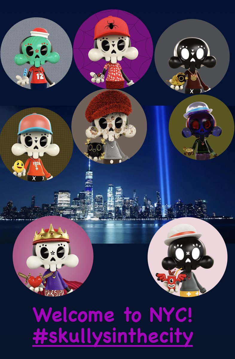 <a href="/SkulltoonsNFT/">SKULLTOONS</a> Wooot Woot!  See you at <a href="/vrworldnyc/">VR World® NYC</a> in a bit!!!!