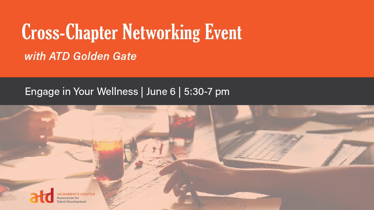ATDSac's tweet image. Join ATD Sacramento and ATD Golden Gate for a special cross-collaboration networking event! Click here to register: tdsac.org/event-4832623

#networking #collaboration #learninganddevelopment