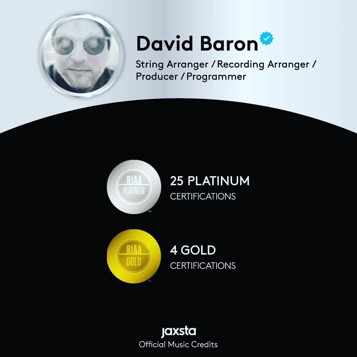 MrDavidBaron's tweet photo. Credits! Thanks to Jaxsta for championing proper credits and keeping track #jaxta #credits #recording https://t.co/S0gc4N3VmE