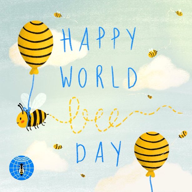 Happy World Bee Day! 🐝 🐝