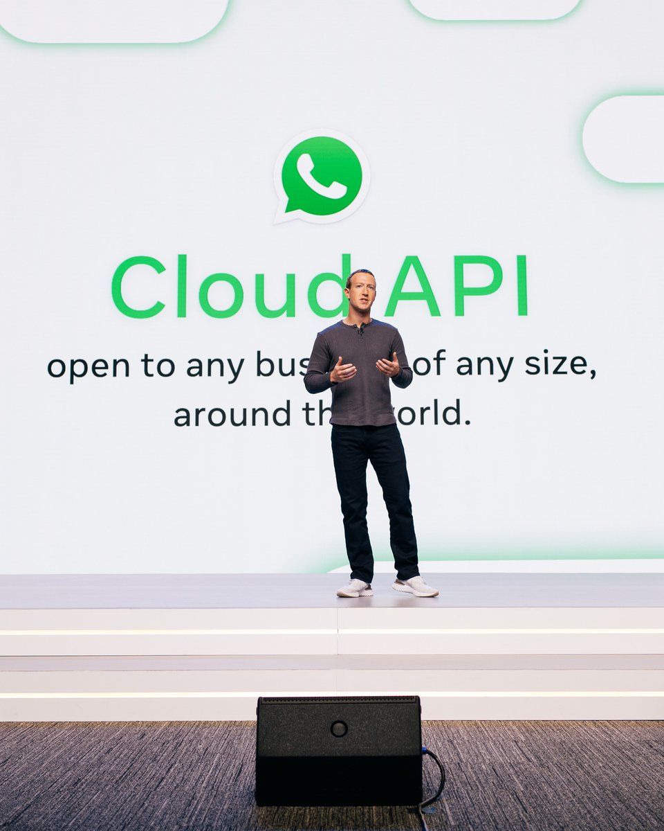 mo__jay's tweet image. Facebook (Meta) a annoncé hier l'ouverture de l'API Whatsapp à tous les business dans le monde entier.
En tant que Développeur de Chatbot, j'attendais cette annonce depuis des lustres... Ceci est un grand bon en avant pour tous les business en Afrique.