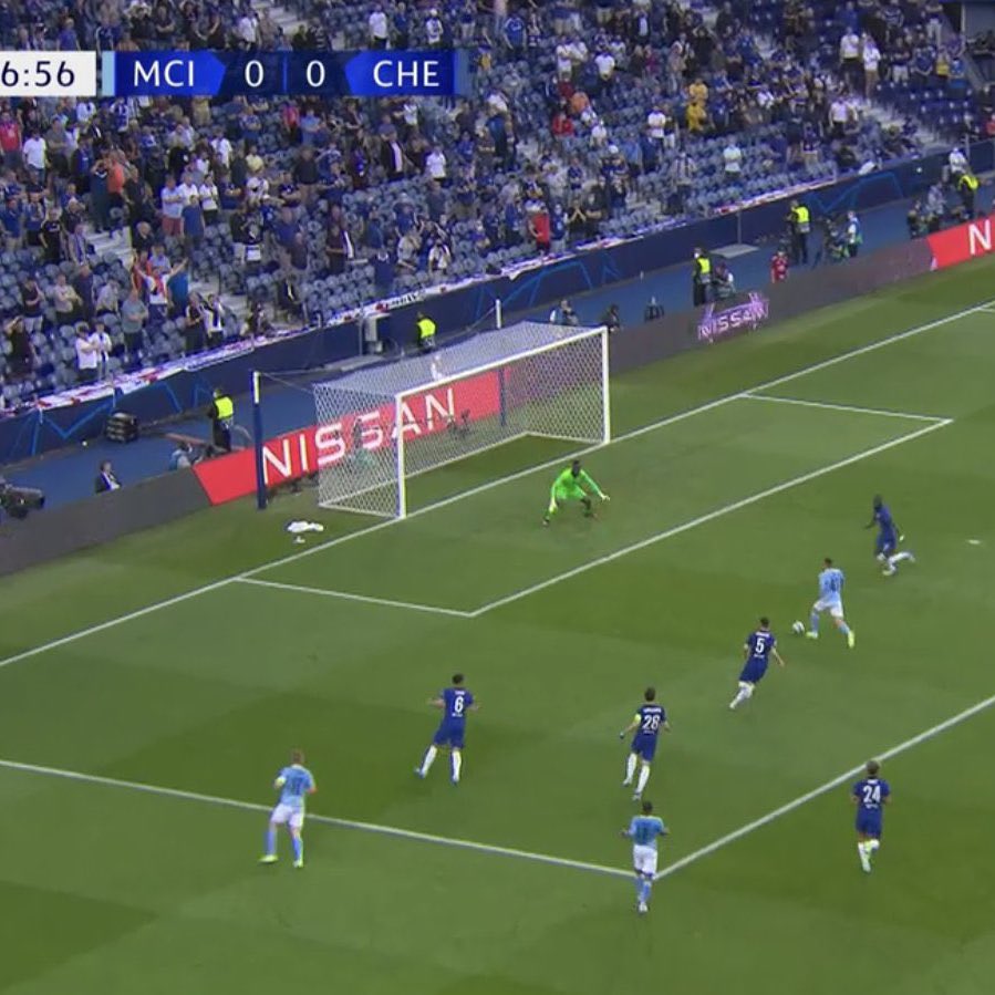 LDNFootbalI's tweet photo. A tackle truly as good as a goal… vital to our second Champions League trophy… 

It won’t be forgotten, @ToniRuediger. 💙 https://t.co/f1OiEsvxY0