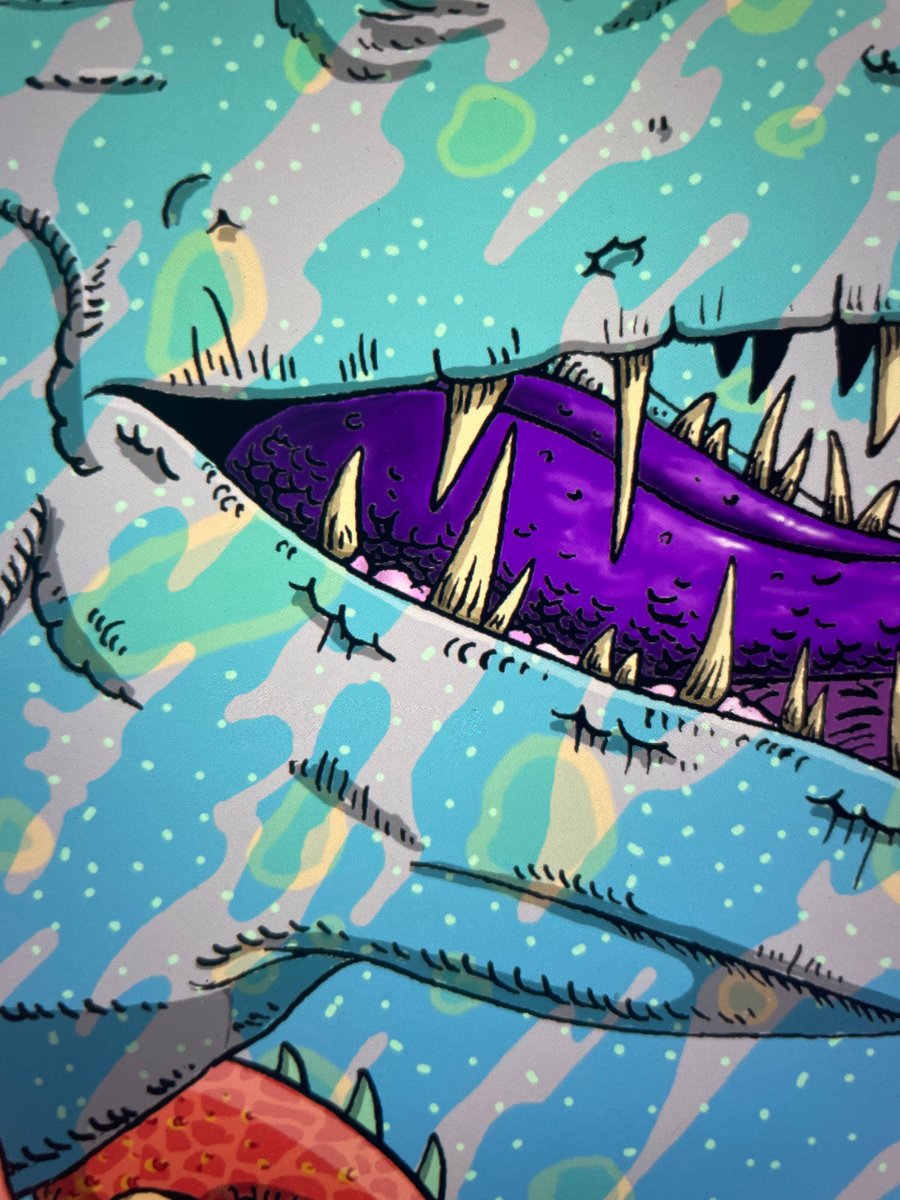 Spiky Space Fish United tweet media