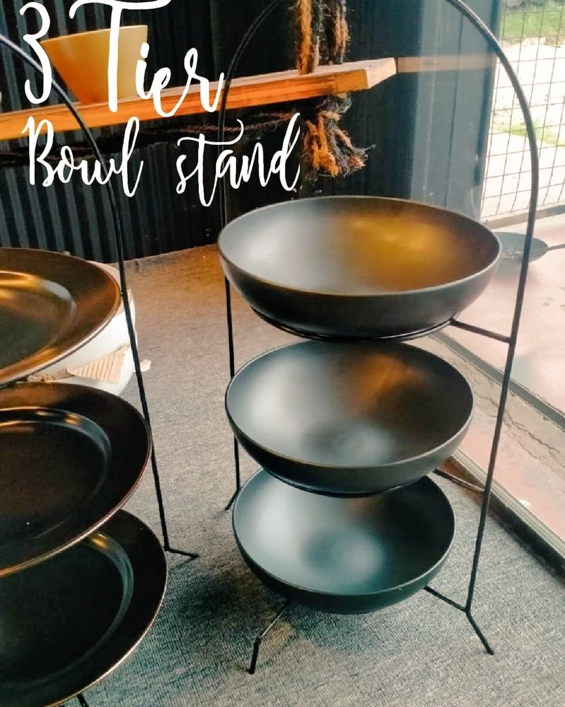 sriceylonp's tweet photo. Three tier stands with elegant bowls and plates. Available to purchase at our showroom. Call us +94702131314 https://t.co/QlqPJHsGDM