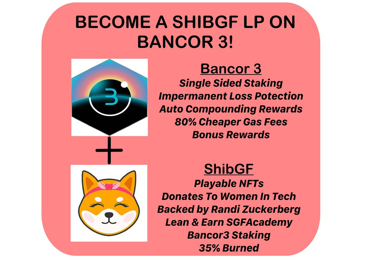 ShibGF_Giveaway's tweet photo. 50B $ShibGF x 3 WINNERS😱

💕Best 3 Original B3 + SGF #Infographics WIN!💕
*RULES*
Make an Infographic
Tag 3 Friends
RT
Follow &amp; tag @ShibGF &amp; @Bancor
Use #B3ShibGF
Join TG
https://t.co/vu0fenHqsh

LOGO PACKS
ShibGF
https://t.co/dZlWXuru45
B3
https://t.co/LTgpaHAWYh

Ends 5/27⏱ https://t.co/qWeVEJl11g