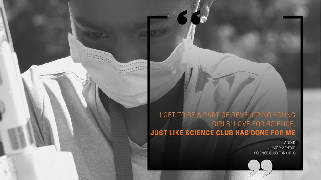 kendallsqorch's tweet photo. Junior mentors are a huge part of the philosophy for @scfg - and many times they are former participants looking to foster the next generation of rocket scientists. โ Learn more about #symphonyforscience at link in bio. #steminist #ilooklikeascientist #musicmakesadifference https://t.co/hbWp7AMkGA