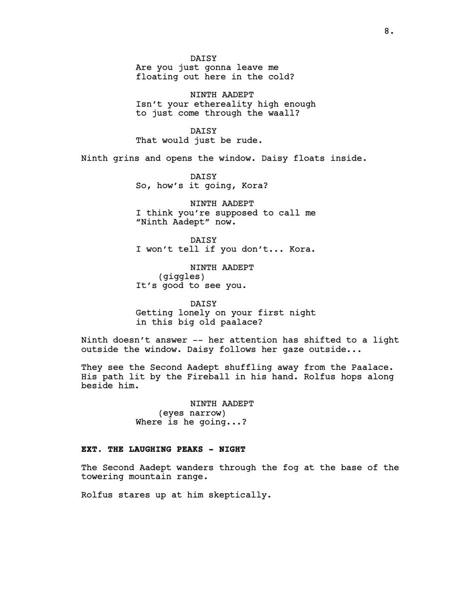 💕👻🫱🫲👻💕

The Ninth Aadept has a visitor…

THE NINE AADEPTS: EPISODE TWO
Page eight. 💫

#Aavegotchi #GotchiGang #Gotchiverse #DeFi #P2E #NFT