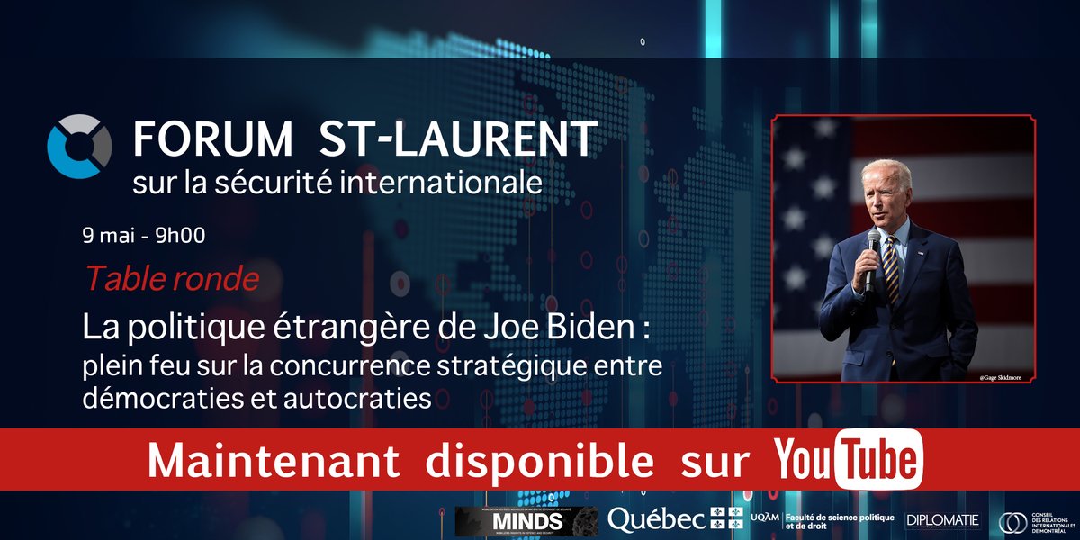 Forum St-Laurent sur la sécurité internationale tweet media