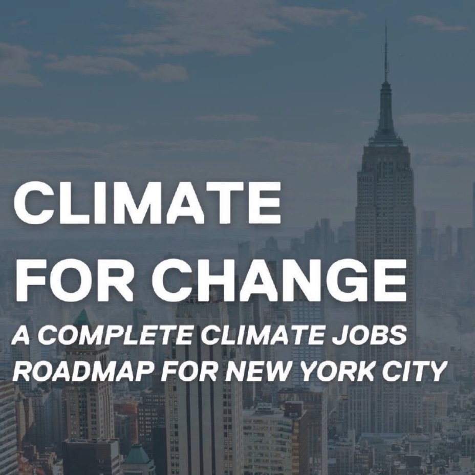 The latest research report  #ClimateForChangeNYC by @WorkerInstitute, shows how NYC can tackle the climate crisis and racial + economic inequality.
There is a vital need to fund more training programs and connect NYers to high-quality jobs.  
 climatejobsny.org/cornell-report…