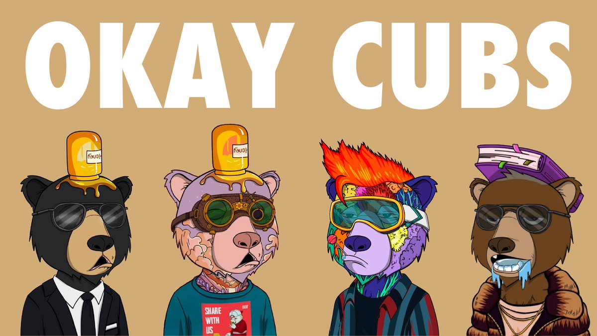 OkayCubs_NFT's tweet photo. ⚡️The Okay Cubs are taking over! We have surpassed over 3,000 $SOL volume on secondary marketplaces!⚡️

After all this movement the cubs are hungry for some honey 👀 

#solana #WAGEH https://t.co/2iQvur5vy1