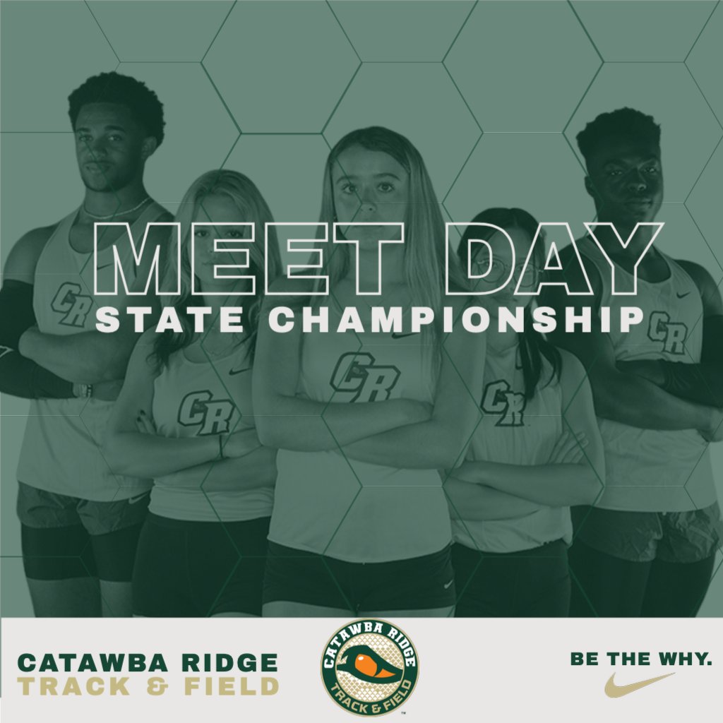 Catawba Ridge Cross Country and Track (@crhs_xctf) on Twitter photo Meet Day tomorrow!! On Saturday 5/21. Our copperheads are traveling to Columbia to compete at State Championship! Let's cheer on our athletes!! Go Copperheads <a href="/CRHS_DAAD/">CRHS Digital Art + Design aka DAAD</a> <a href="/CatawbaRidge/">CatawbaRidge</a> #BeTheWHY
π gofan.co/app/school/SC7β¦ Meet Day tomorrow!! On Saturday 5/21. Our copperheads are traveling to Columbia to compete at State Championship! Let's cheer on our athletes!! Go Copperheads <a href="/CRHS_DAAD/">CRHS Digital Art + Design aka DAAD</a> <a href="/CatawbaRidge/">CatawbaRidge</a> #BeTheWHY
π gofan.co/app/school/SC7β¦