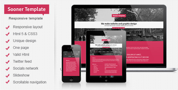 stylelibreview's tweet image. Sooner Responsive One Page Creative Template
stylelib.org/away/?id=320173
#html5ampcss3 #mutationthemes #responsivelayout #scrollablenavigation #sitetemplates #socialsnetwork #themeforest #twitterfeed #uniquedesign #validhtml #creative #onepage #slideshow