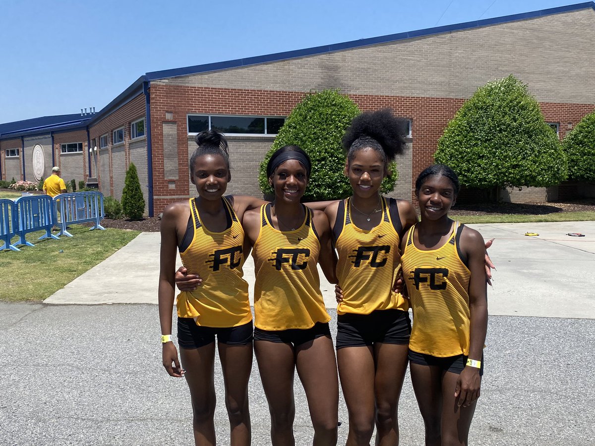 FCHSTrackField's tweet photo. State Champs!! 4x200
School Record!!
1:45.88 https://t.co/0JoMNRrmNK