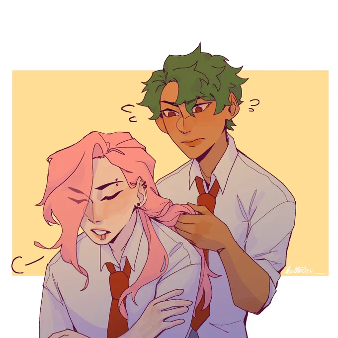 Matchablossom week Day 6, Hair!! Joe braiding Cherry's hair is soooo good to me ahh
#matchablossomweek2022 #mbweek2022 #matchablossom #SK8THEINFINITY 