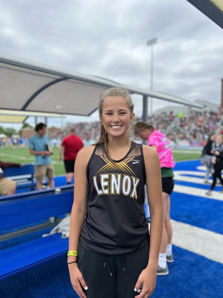 CNASports's tweet photo. Cadence Douglas second in the state for high jump https://t.co/SMEUNwg3eJ