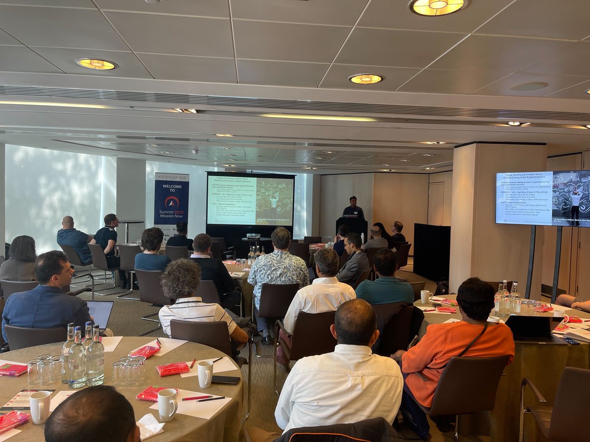 aerospikedb's tweet photo. Thank you London for the warm reception of Aerospike's Summit! Developers tried out #DB6 at the AWS-Sponsored Scale Warriors Workshop, and we learned a lot from Starburst, Ably, and Hoonartek.
Developers, join the London Scale Warriors! https://t.co/adhH8uPF3w #MissionNow https://t.co/c4bjIRvZUu