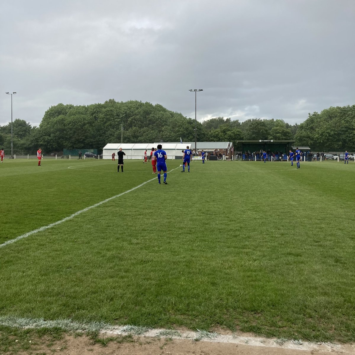 CherryTreeFC's tweet photo. #CherryTreeFC🍒 Game underway here at @Standrewsbar ⚽️ https://t.co/AfcpZKfhEf