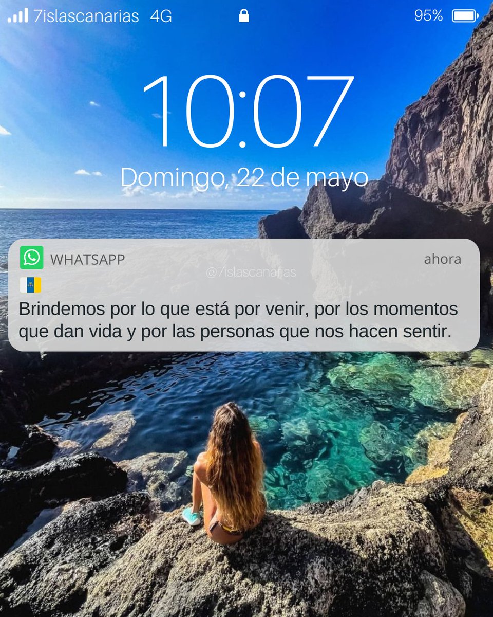 7IslasCanarias's tweet photo. Brindo por eso... 

#Canarias #IslasCanarias

📸 de fondo: raquelgranados (IG) https://t.co/WGSB4sB50Q