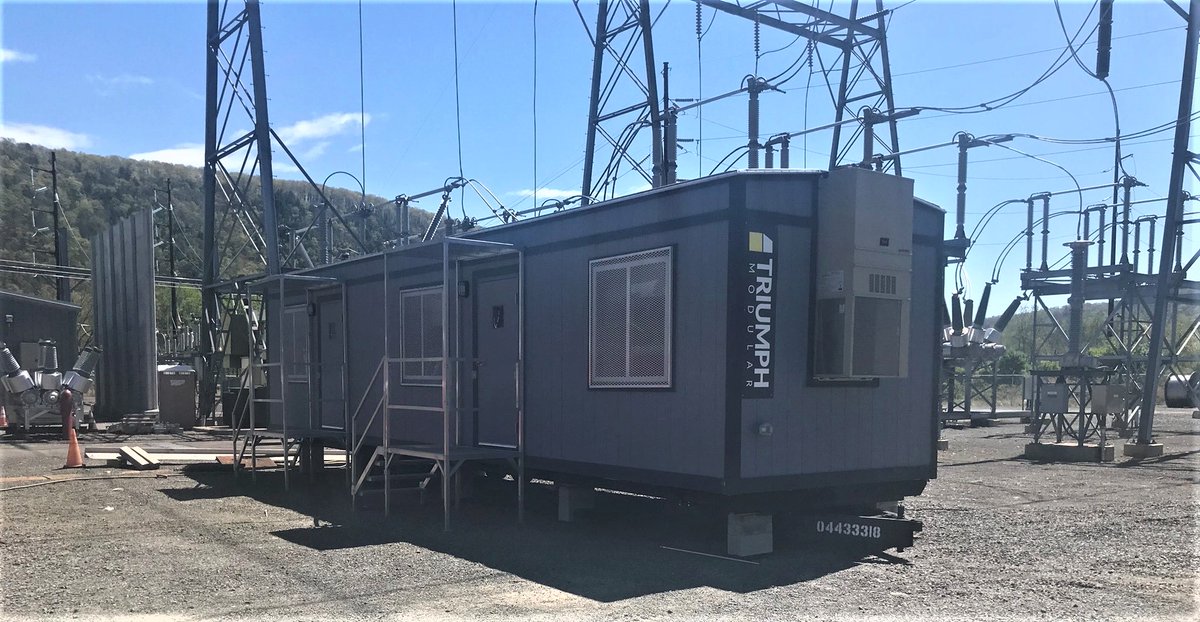 triumphmodular's tweet image. We&apos;re on site in Pennsylvania! #onthegrid #redefiningmodular #PA