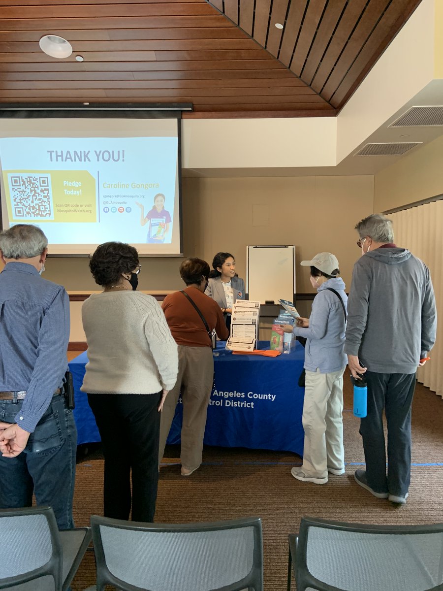 Carol_GLACVCD's tweet photo. #WeekRecap Thank you to the @CityofSanMarino for inviting @GLAmosquito to their "How-To" and "Nature Series" events this past week! It's always great to provide residents with mosquito protection and prevention tips 📝 #CommunityOutreach #publichealth https://t.co/zKv8qurT5q